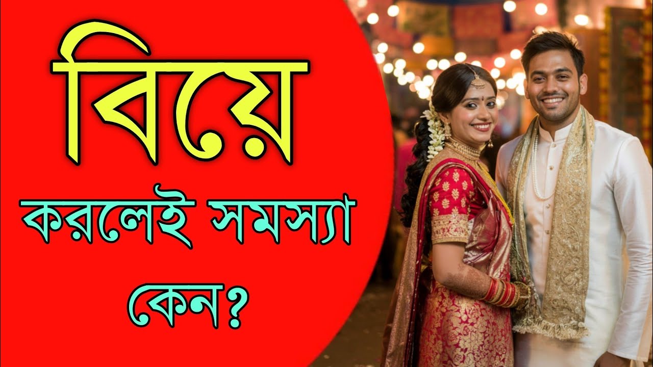 বিয়ে করলেই কি সমস্যা হয়? problems with wedding