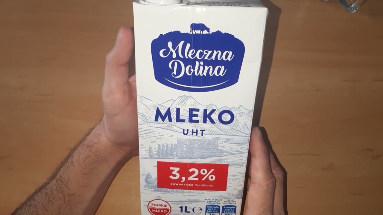 Mleko Mleczna Dolina 3,2% - test, recenzja, skład, opinie, cena