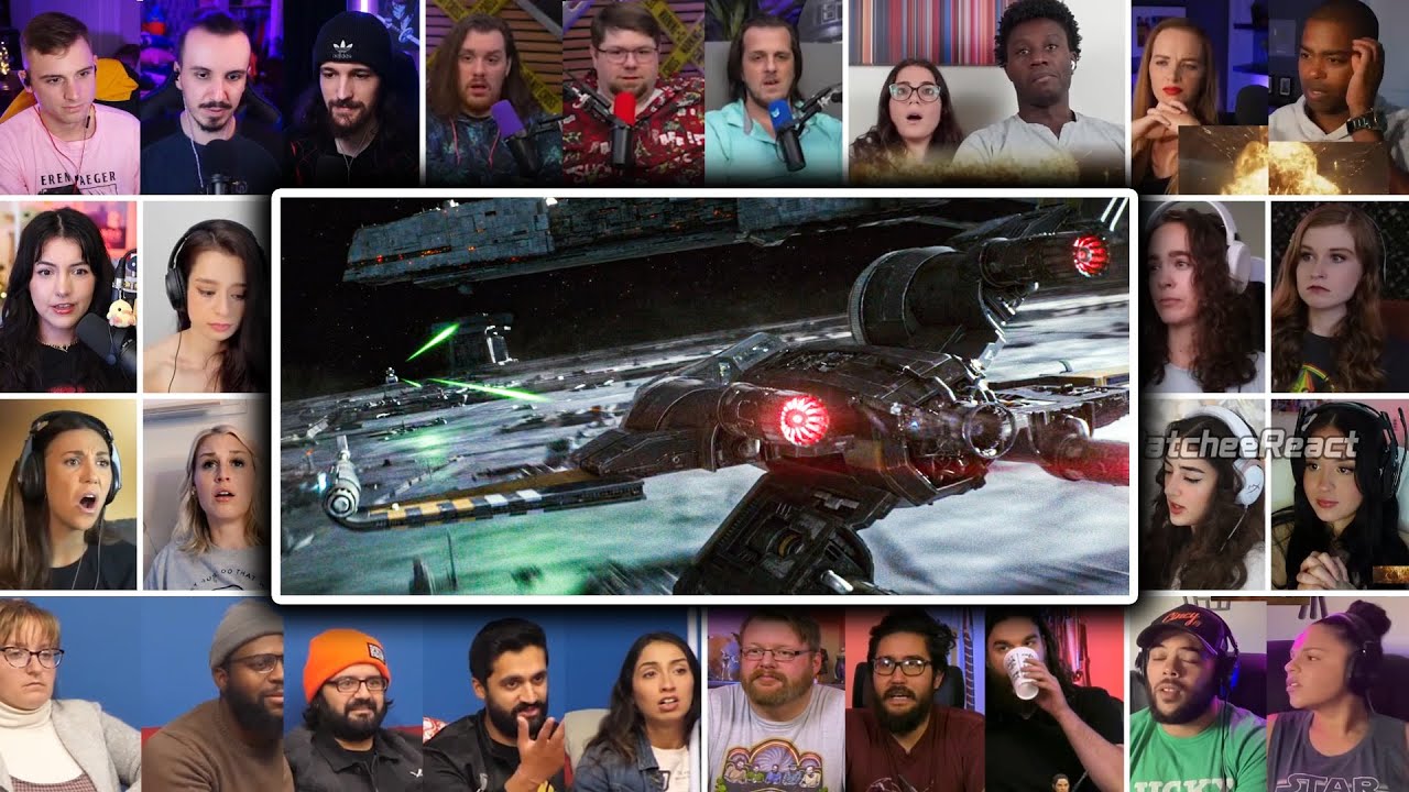 Opening Space Battle | Star Wars: The Last Jedi (2017) Reaction Mashup