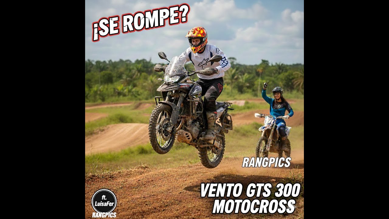 RANGPICS 🇻🇪 No creerás lo que me pasó😱 En el Circuito Husky Park VENTO GTS 300 - Ft. LuisaFer