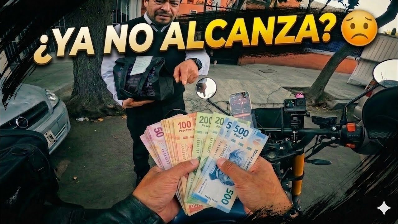 ¿Ya NO se puede VIVIR del Delivery en CDMX? 💵 ¿Cuánto GANE hoy repartiendo? DidiFood