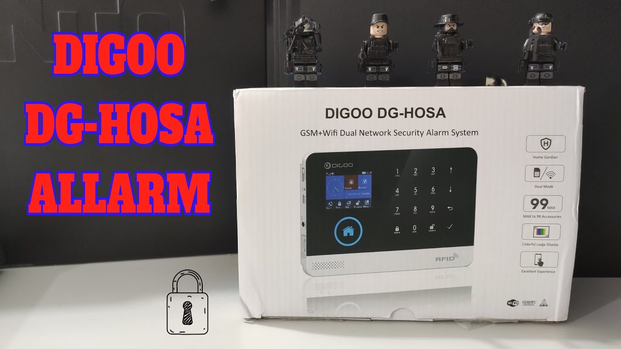 DIGOO DG HOSA UNBOXING E INSTALLAZIONE ACCESSORI