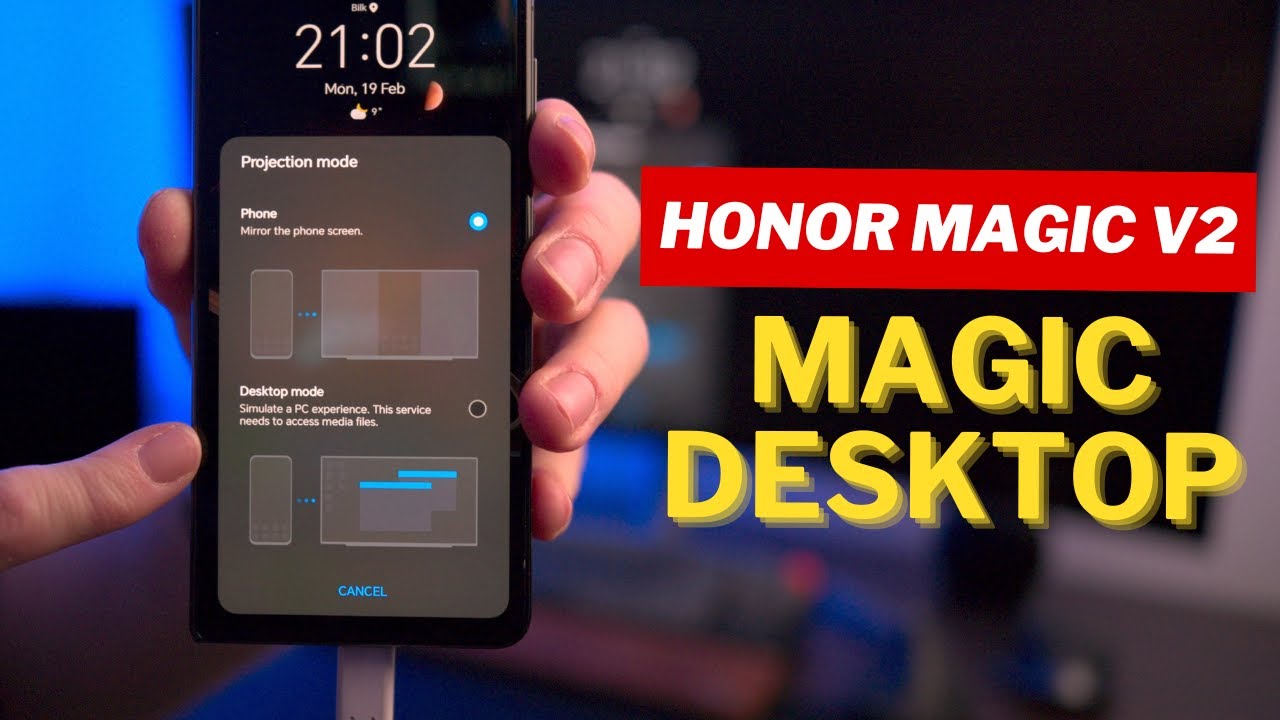 Подробное руководство по Magic Desktop на Honor Magic V2 (режим рабочего стола)