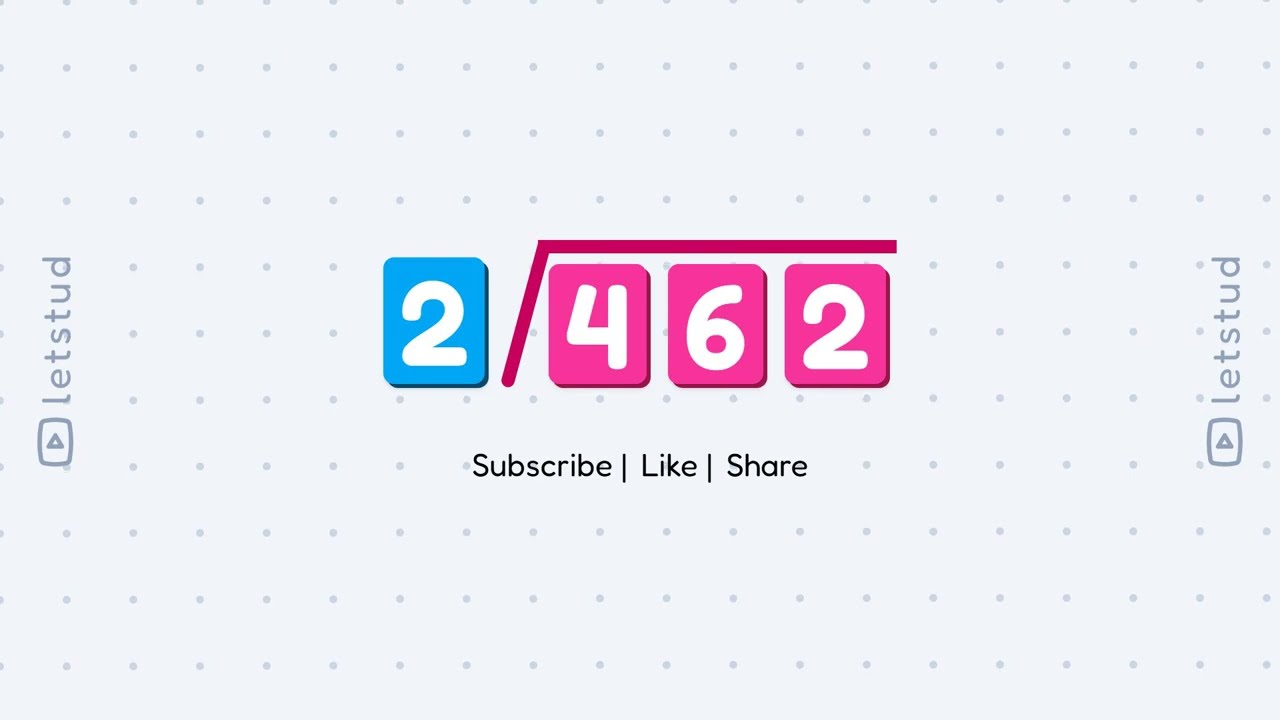 Long Division: 462 divided by 2 | Step-by-Step Math Lesson for Kids & Beginners