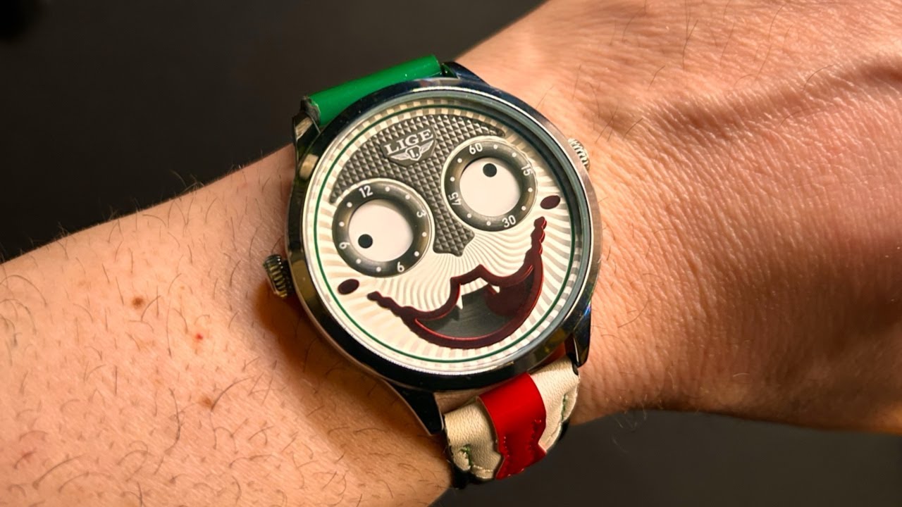 O Relógio Palhaço MAIS Insano da LIGE! (Horas e Minutos nos Olhos!)