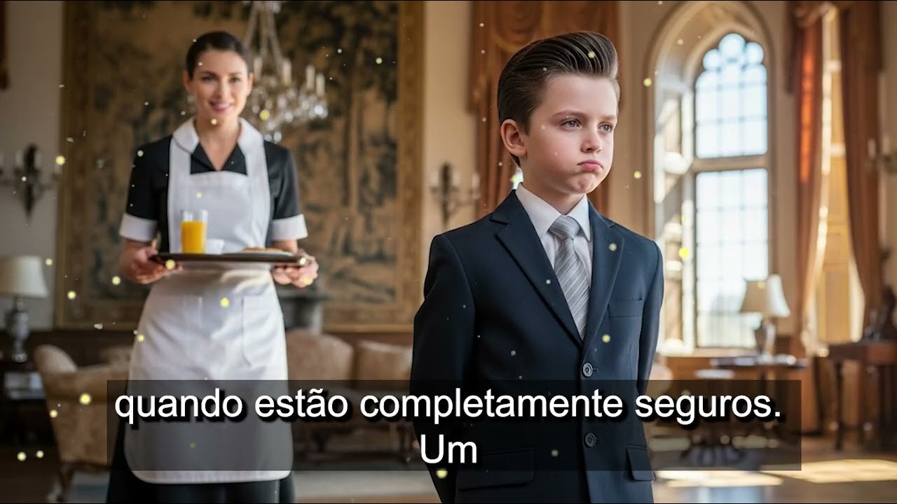 O bebê milionário não gostava de ninguém   até que a nova empregada chegou e algo estranho acon
