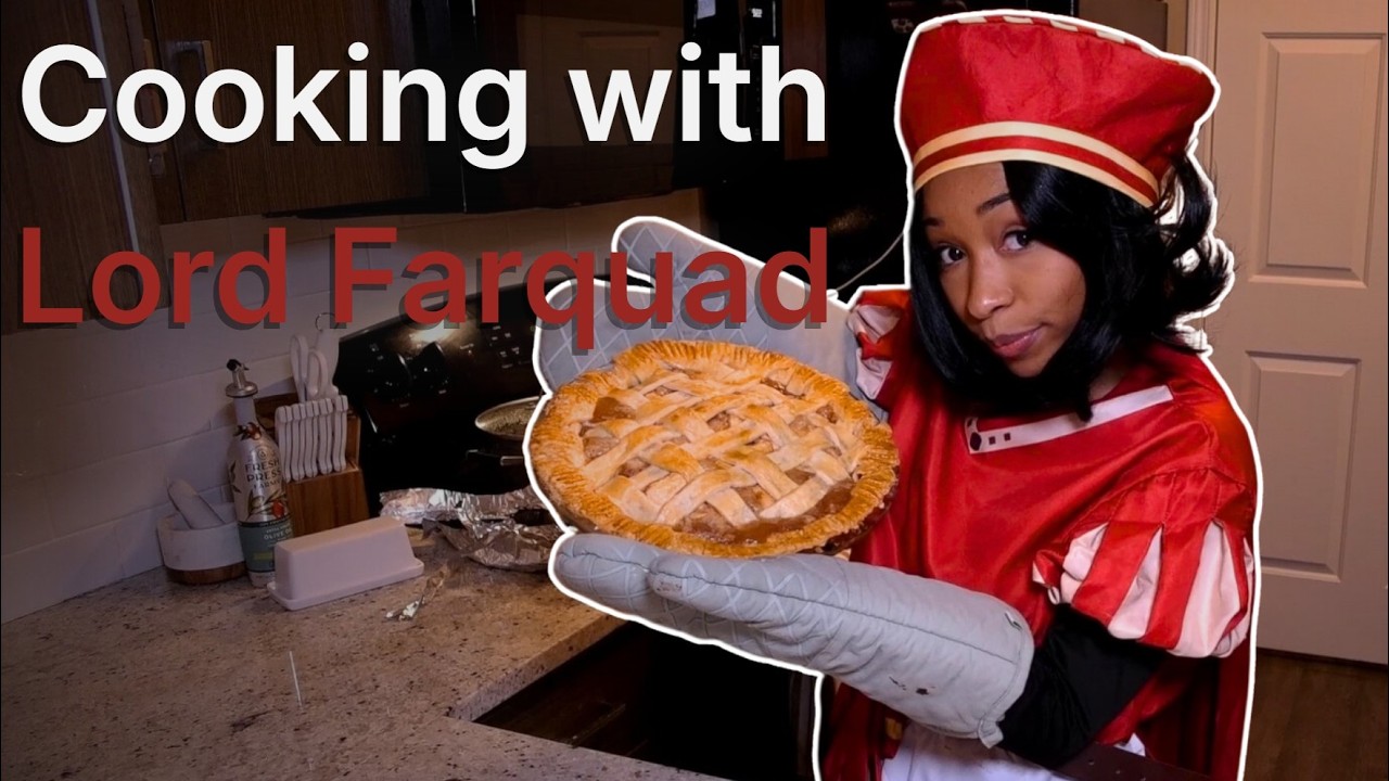 Cooking with Chocolate! Yes, I know the Muffin Man! 😌 | Lord Farquad Cosplay 👑