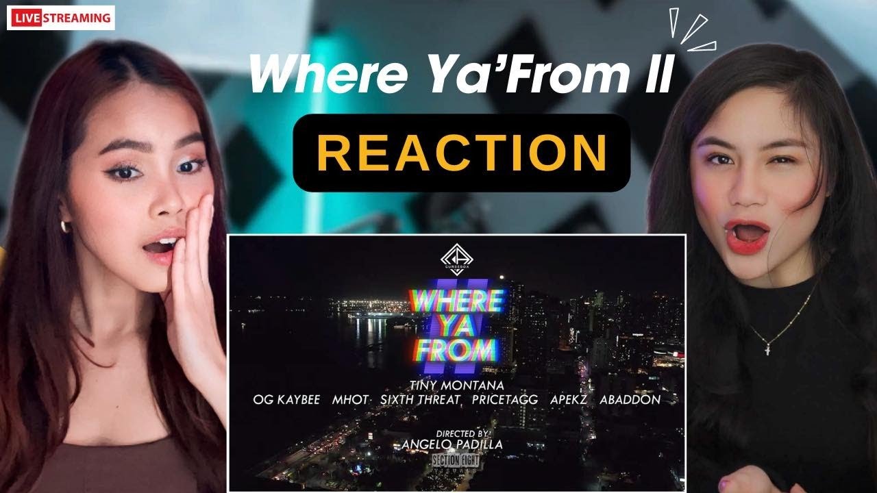 Where Ya from 2 - OG, Kaybee, Mhot, Sixth Threat, pricetagg, Apekz, Abaddon II Reaction video