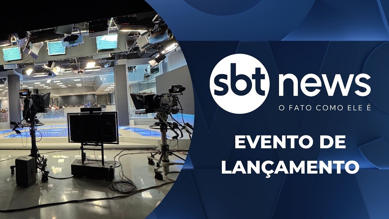 Evento de lan&ccedil;amento do canal SBT News