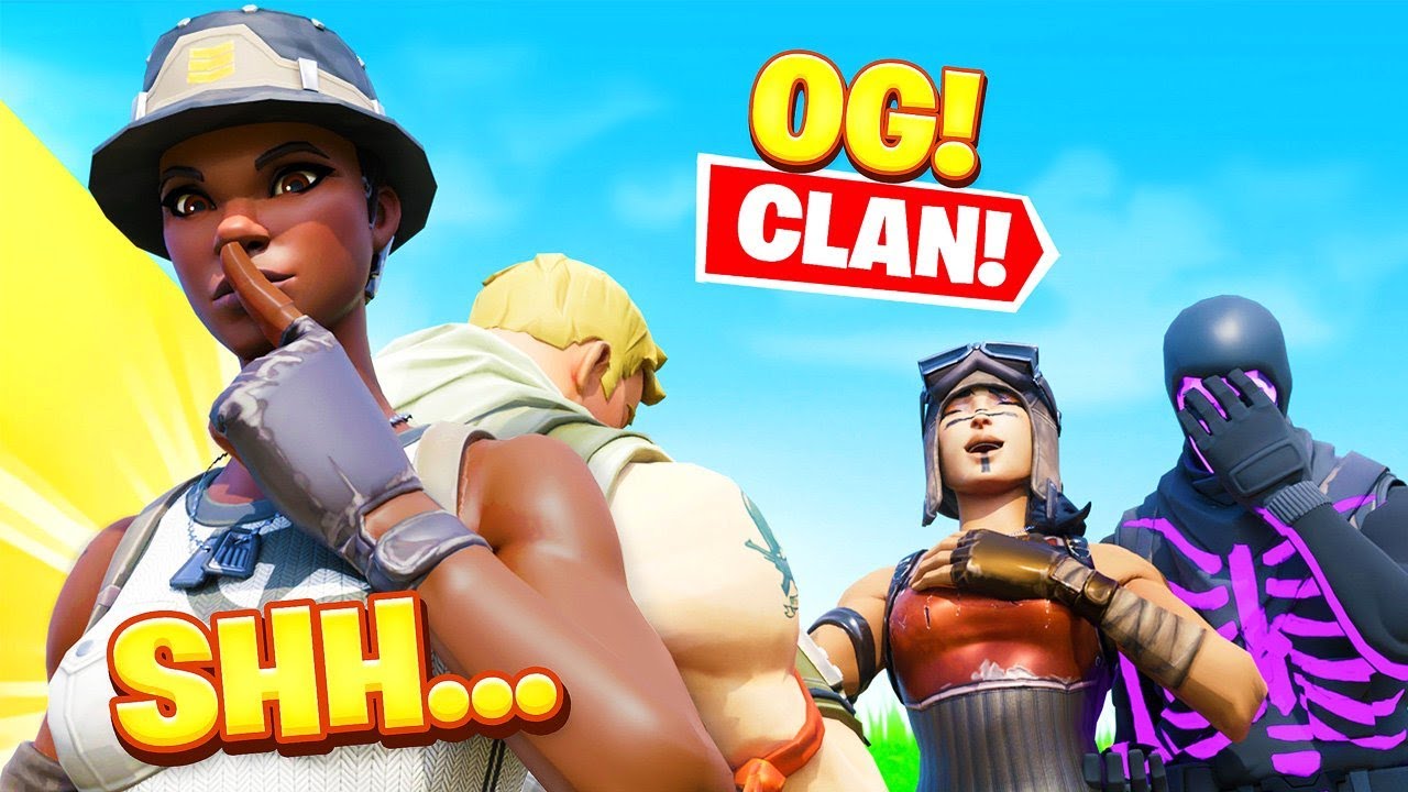 I tried out for a “SEASON 1 ONLY” Clan as a NO SKIN, then showed my RECON EXPERT... (Fortnite)