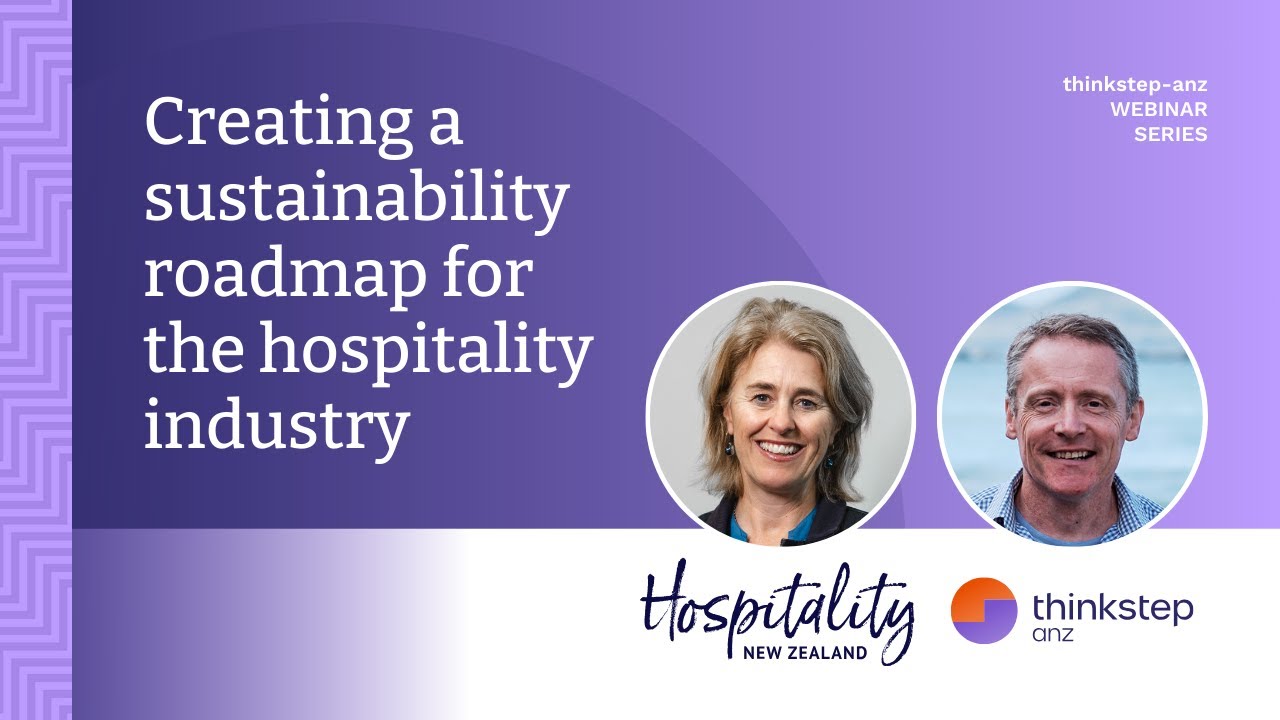 Creating a sustainability roadmap for the hospitality industry - webinar reply
