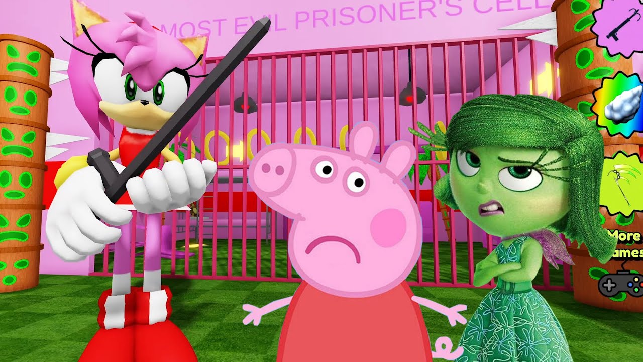 Pepa Prase i Gadljivica - KOD EJMI U ZATVORU - Pepa Prase na srpskom ROBLOX
