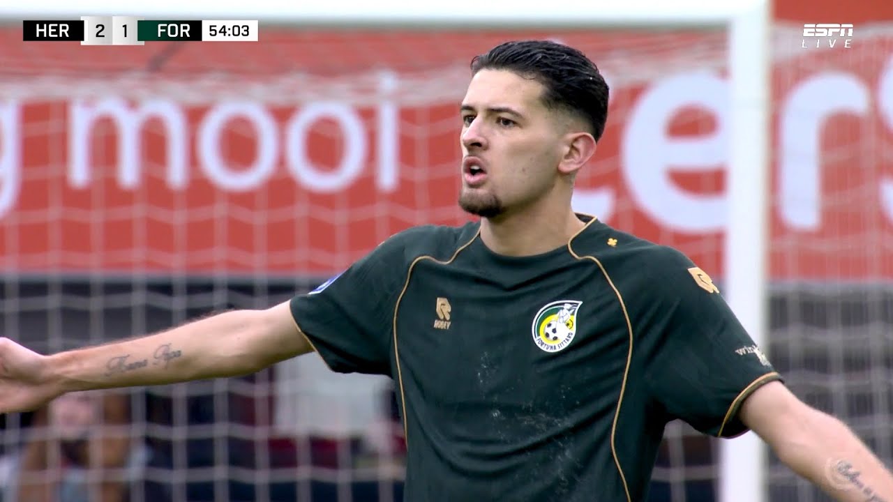 Justin Hubner vs Heracles - Cetak GOL Tapi Offside!! Tapi Catatkan 1 Umpan Kunci