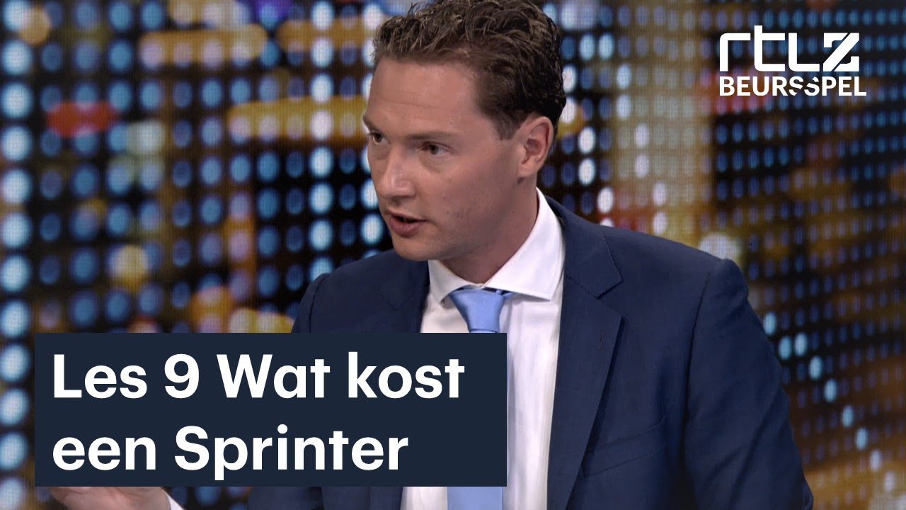 Les 09 - Wat kost een Sprinter • Beursspel