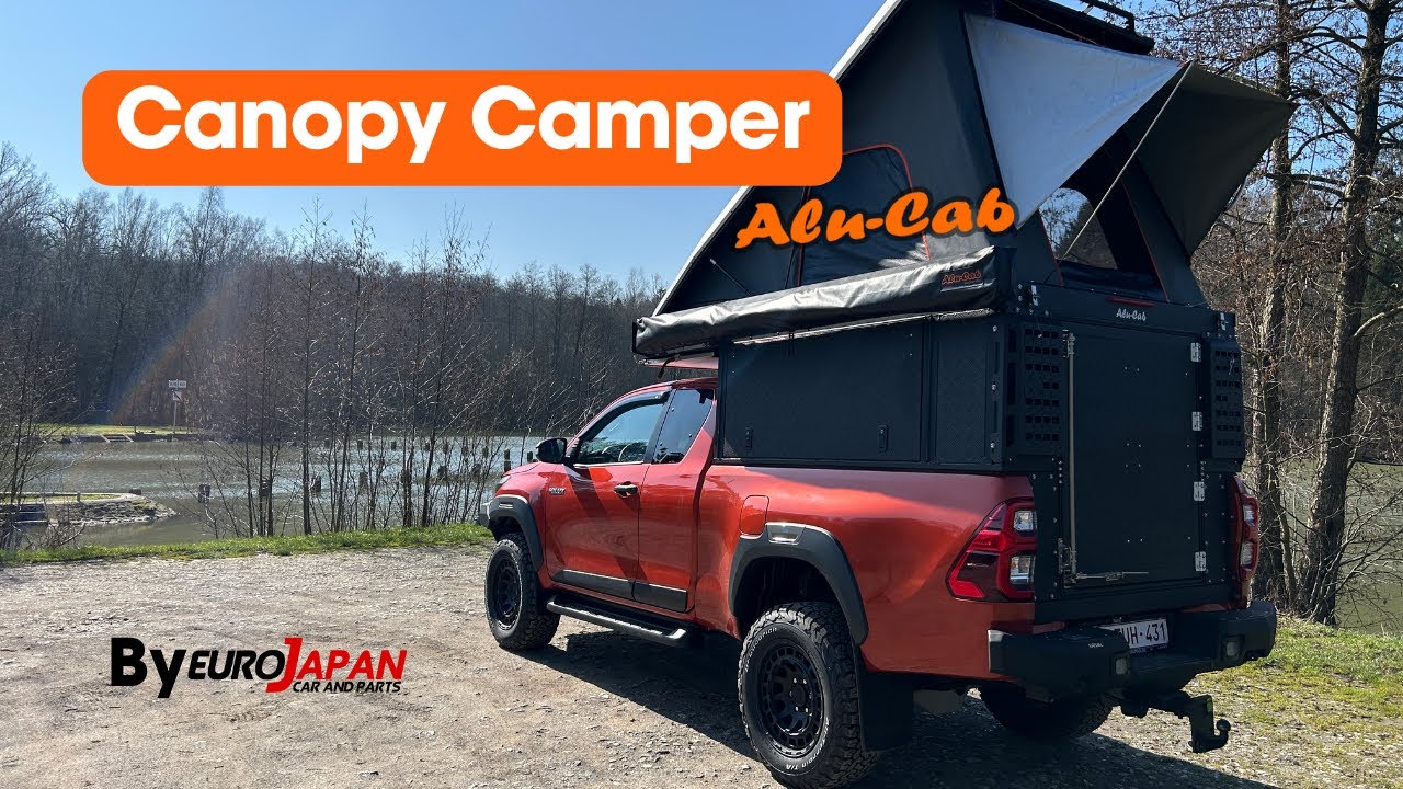 Canopy Camper Alu Cab - Toyota HIlux by Eurojapan Car & Parts