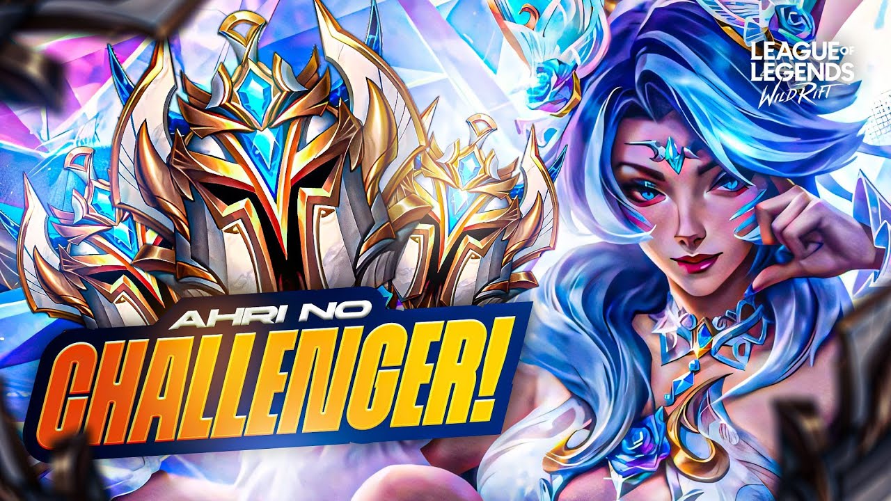 HOW A CHALLENGER PLAYS AHRI! ENDING THE GAME | LoL Wild Rift