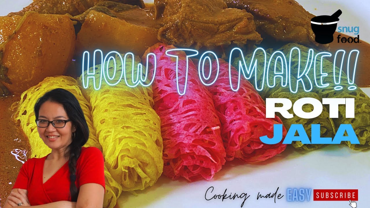 How to make Roti Jala or Lacy Pancakes | Snugfood