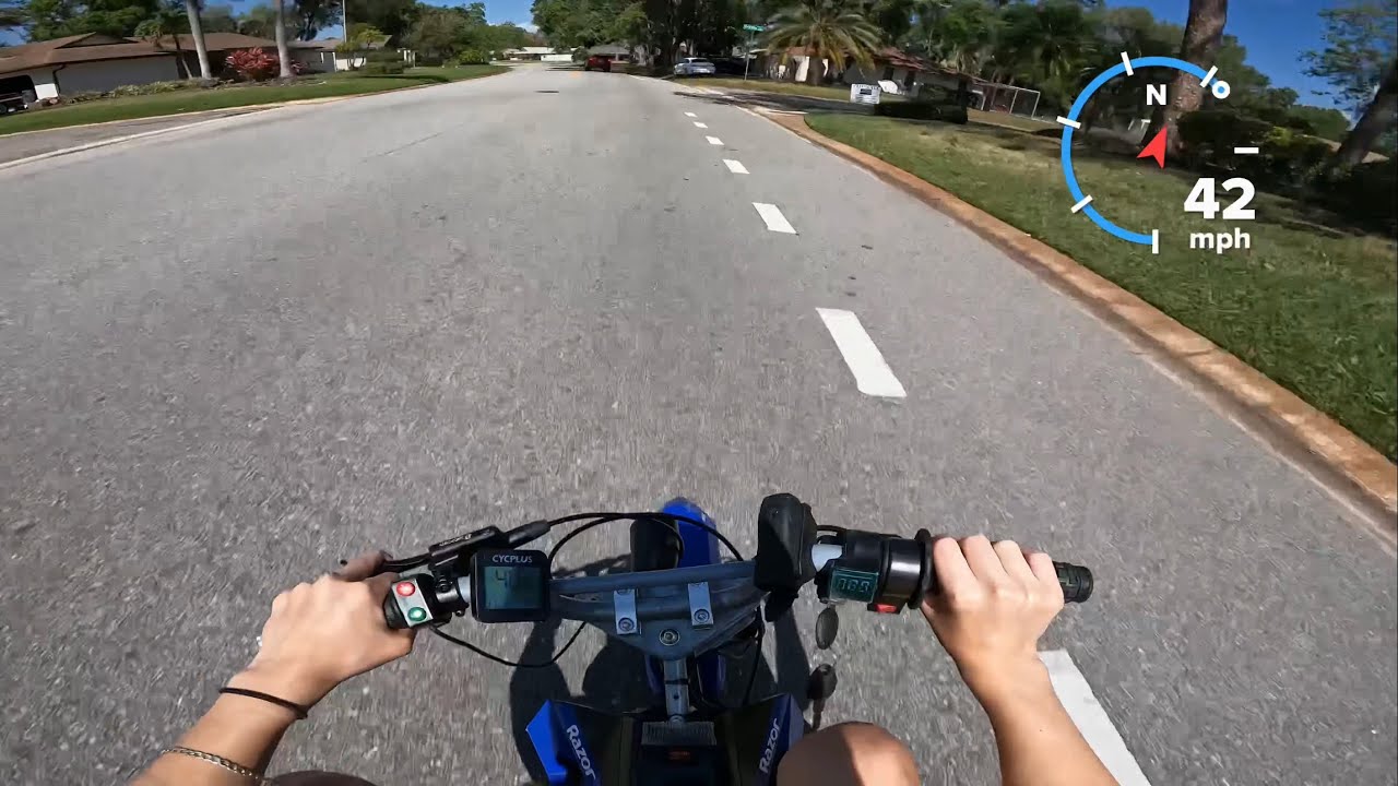 Pure Adrenaline -72v Razor MX350 -Electric Dirt Rocket -TRUE Mini Bike -Electro & Company ULTIMATE🔥
