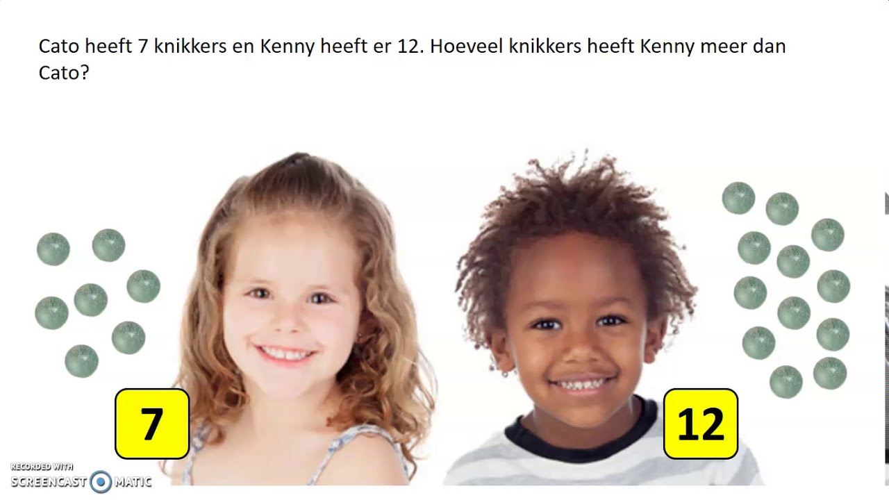 Rekenen - wisbordje - verhaalsommen - redactiesommen - groep 3
