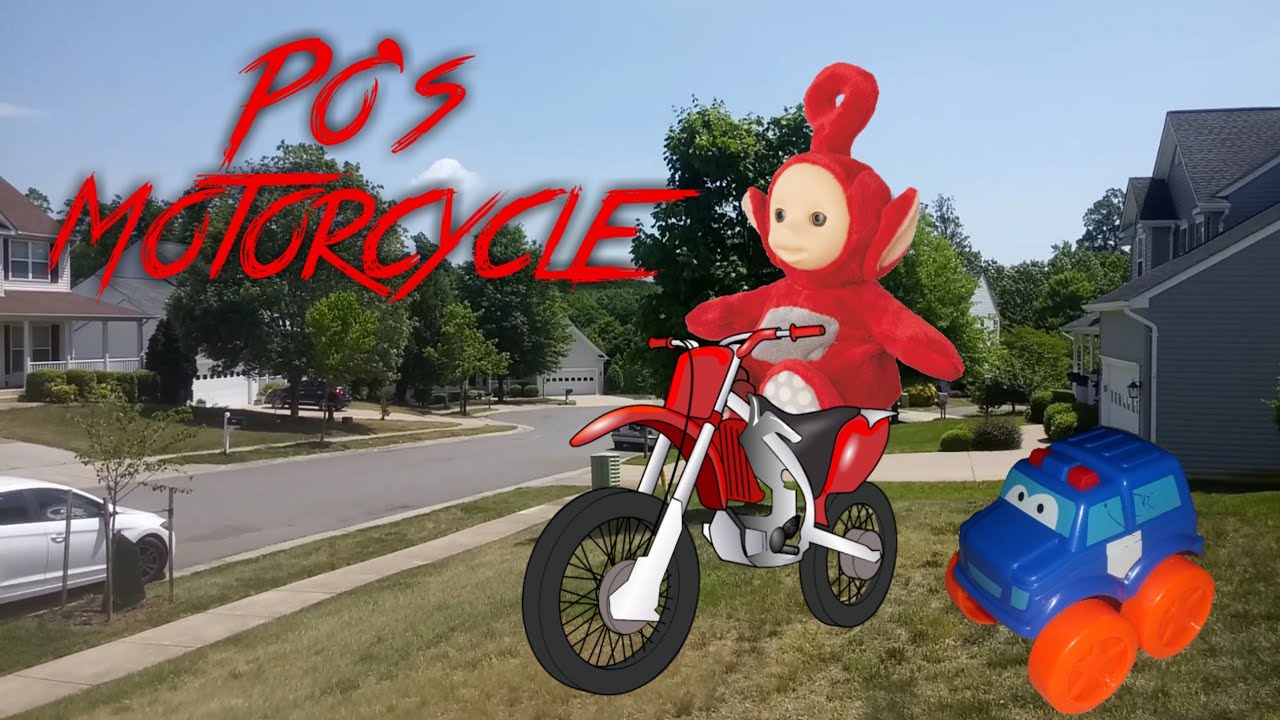 Teletubbies and Friends Segment: Po's Motorcycle + Magical Event: Music Note Flowers