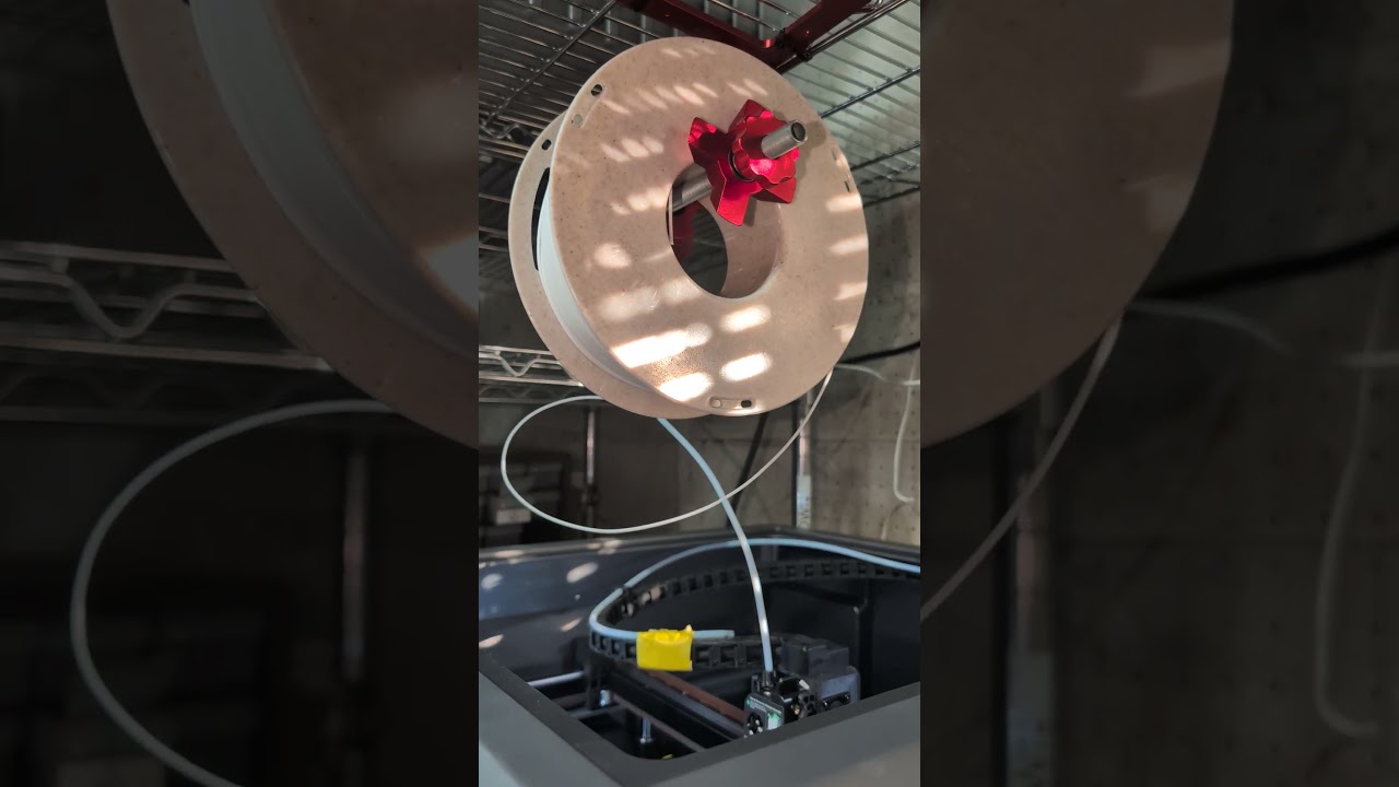 Maasi spin coater polypropylene vase print on Creality K2+