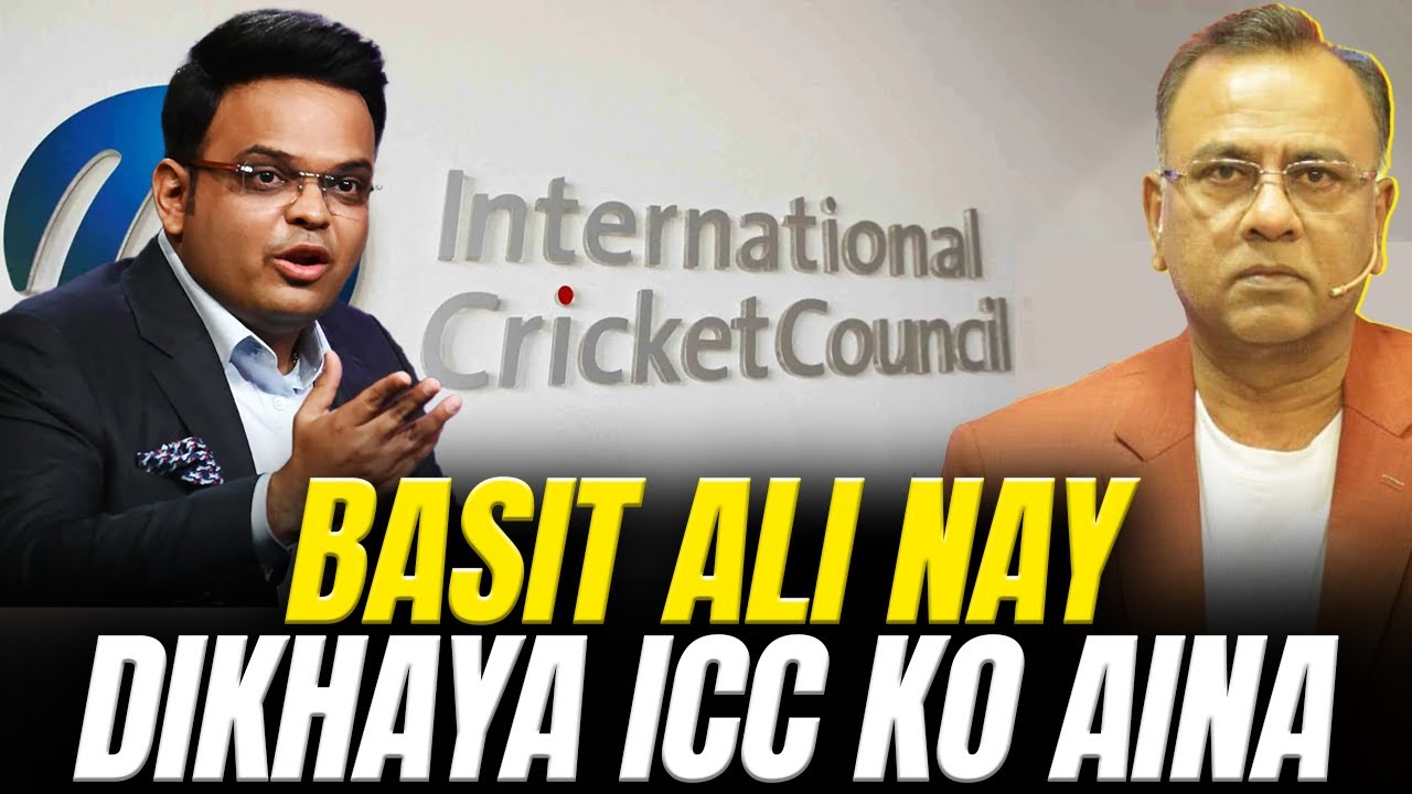 Basit Ali Nay Dikhaya ICC Ko Aina | Basit Ali