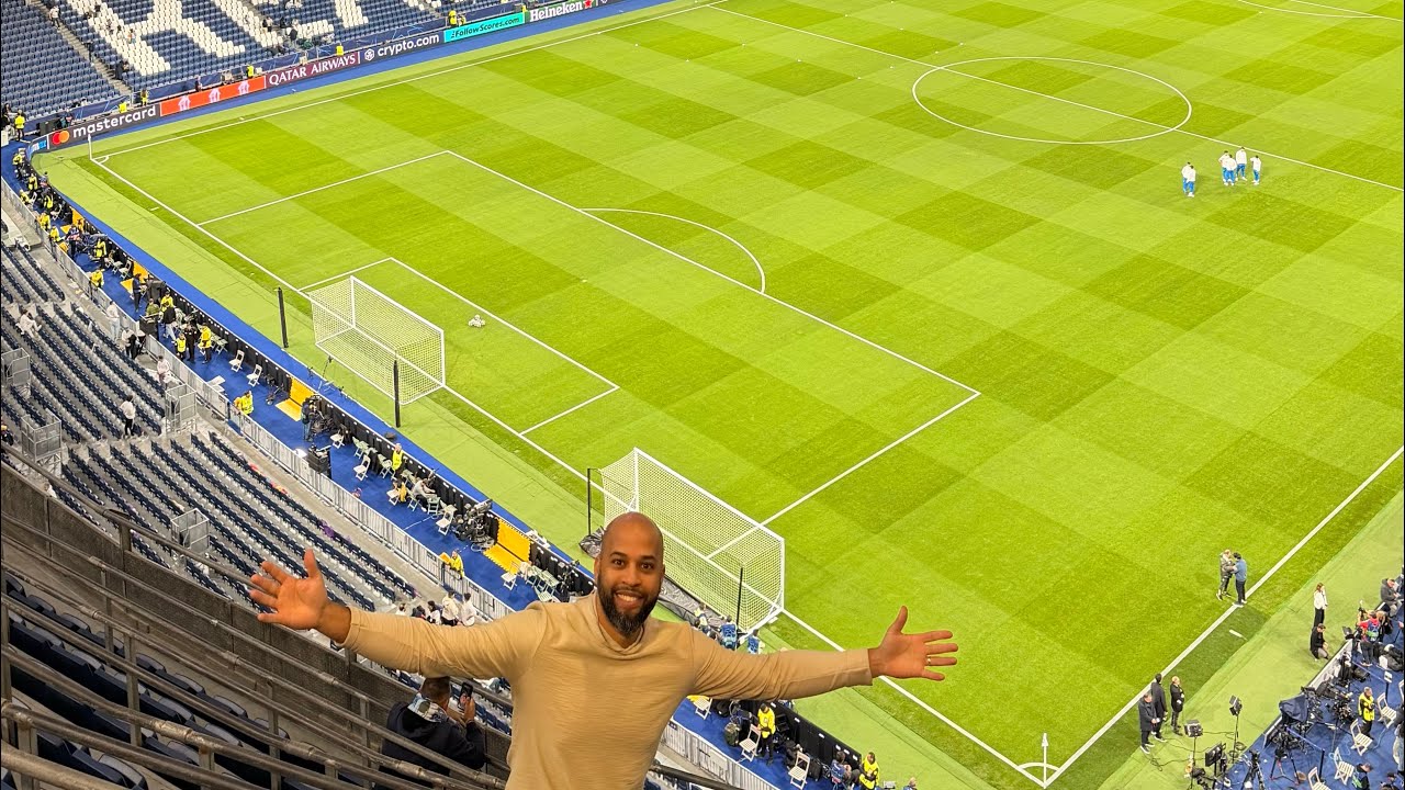 Fui ver Real Madrid vs Manchester City na Champions! Que jogo INSANO! 🤯⚽