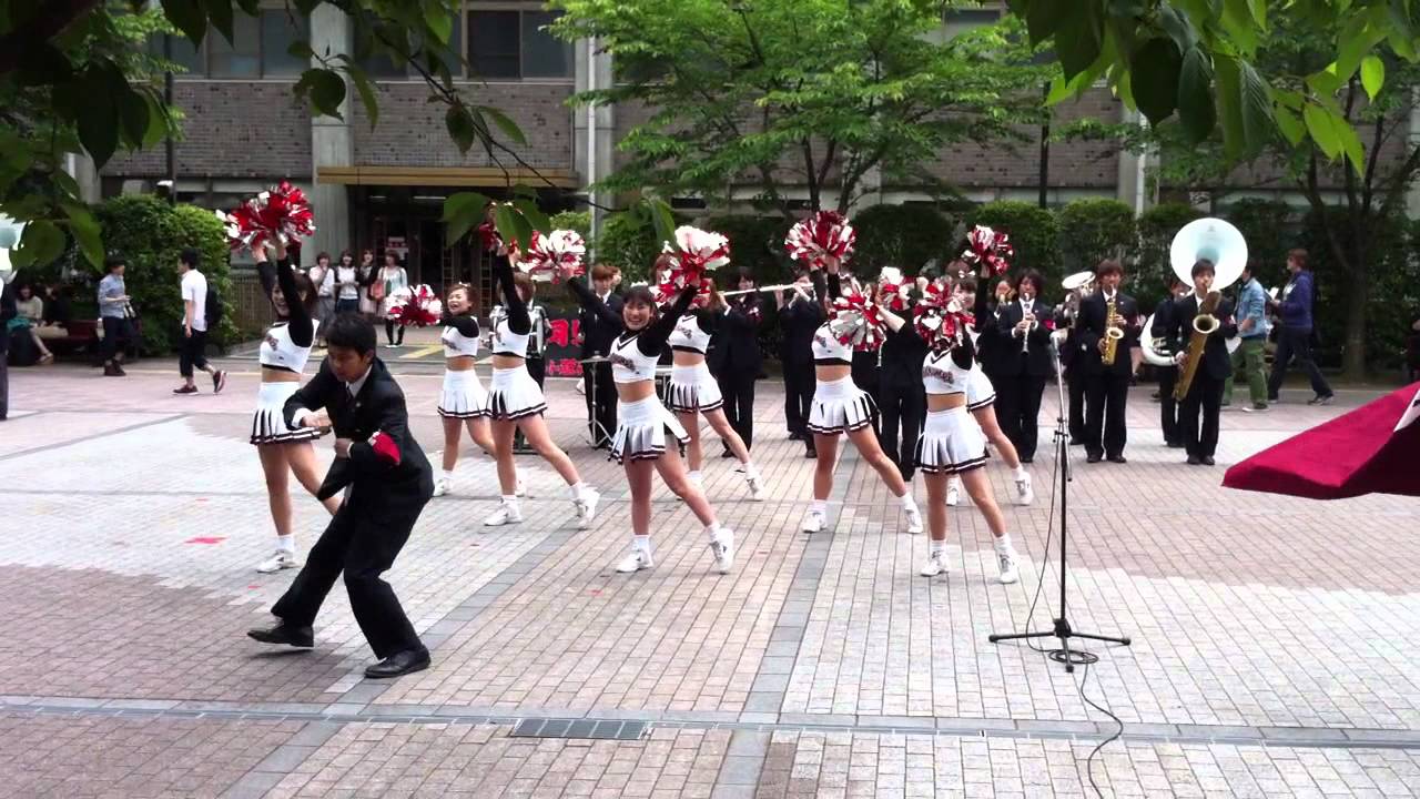 立命館大学応援団2012立同戦前