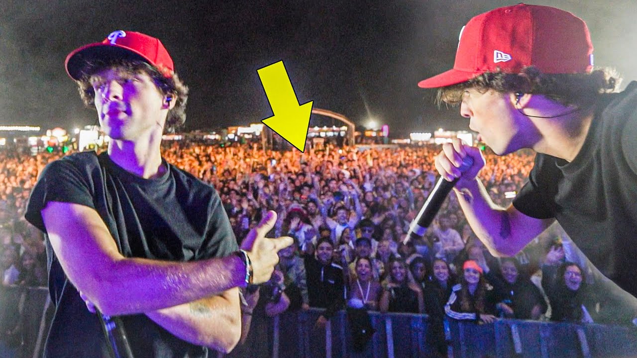 Cantei ao Vivo num Festival!