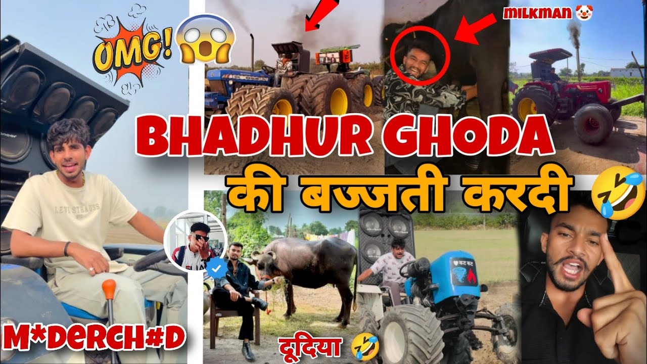 BHADUR GHODA की BAJJATI करदी 🤣 Guruveer Angry 😡 Fight With Rohit Deswal 🔥 #nishudaswal