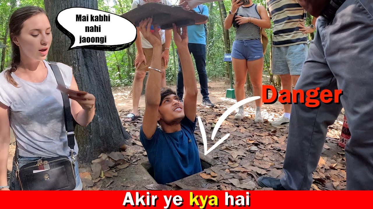 How Vietnam Defeated America in WAR ? | CU CHI TUNNELS | With Youngest Solo Traveller  ￼￼