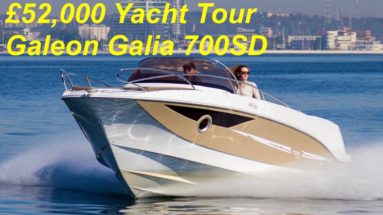 £52,000 Yacht Tour : Galeon Galia 700SD
