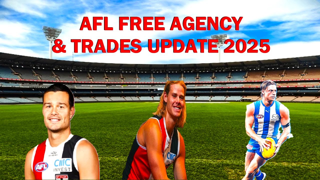 AFL: TRADE & FREE AGENCY TALK | MONDAY 6 OCT 2025