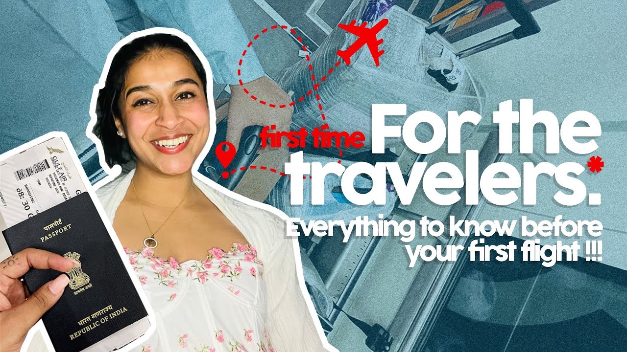Essentials to your international Flight 🛃🛄🛅 | TOTAL GUIDE FOR THE FIRST FLIGHT 🛩️🛫🛬✨