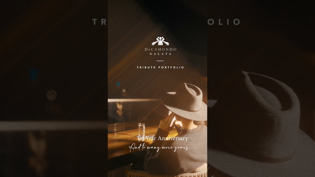 Happy 1st Year Anniversary. DeCamondo Galata, a Tribute Portfolio Hotel