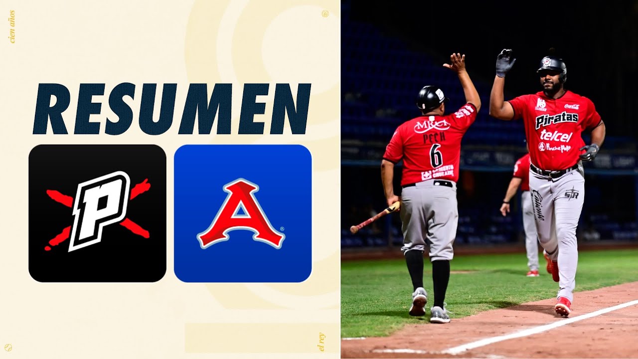 Piratas vence de visita a los Acereros (13/06/2025) | RESUMEN