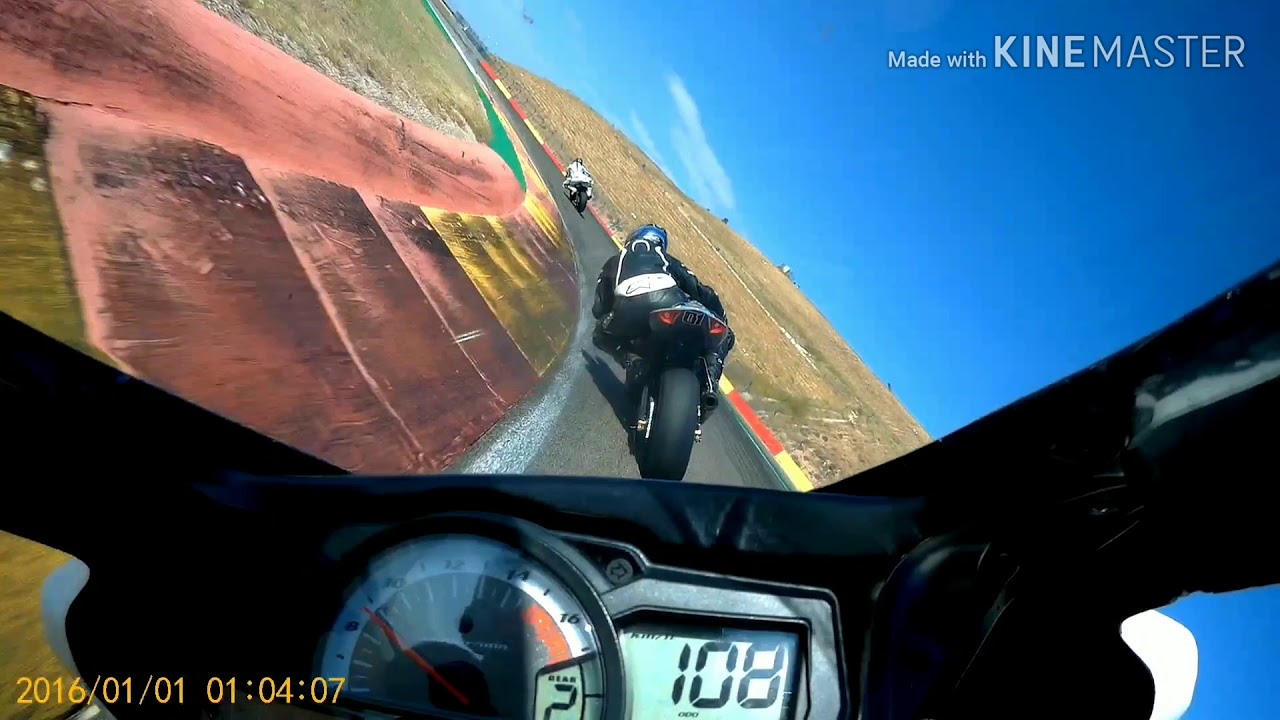 Circuito Motorland Aragon Junio 2019 - Suzuki Gsxr 750 2:06.0 (vs R1 zx10rr s1000rr)