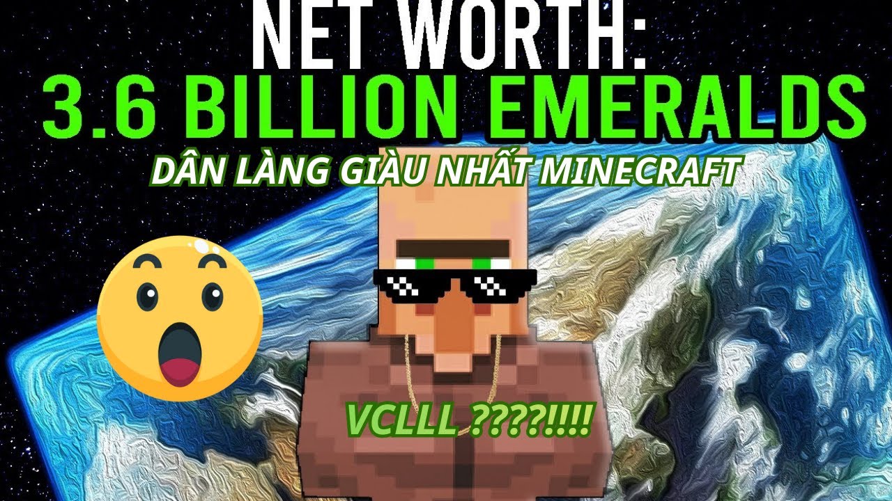 Dân làng GIÀU NHẤT trong Minecraft ??!!! | Minecraft Vietsub