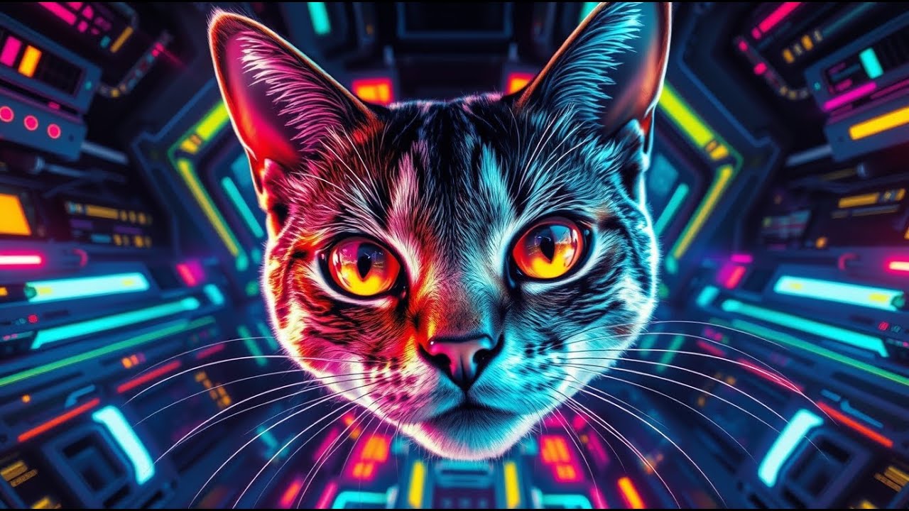 1-Hour Synthwave Mix for Deep Focus & Relaxation | Catwave Electronic Music