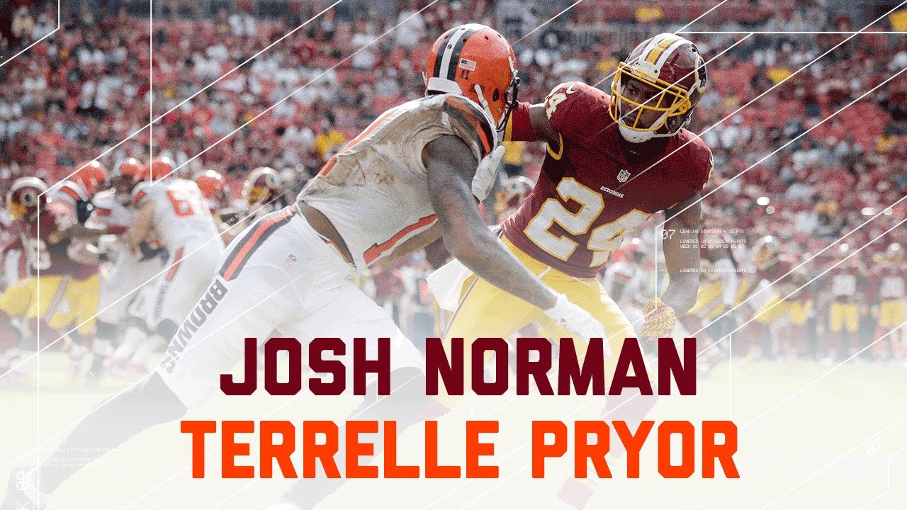 Josh Norman vs. Terrelle Pryor | Browns vs. Redskins | NFL Week 4 Player Highlights