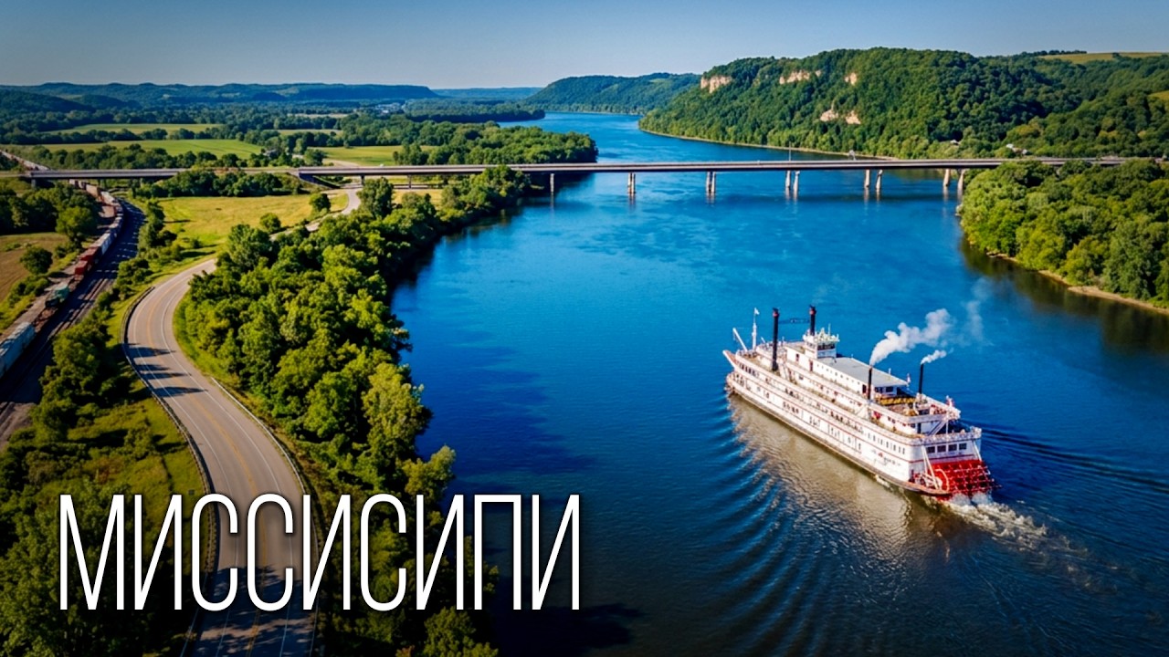 Миссисипи: От Истока до Мексиканского Залива | Интересные факты про реку Миссисипи