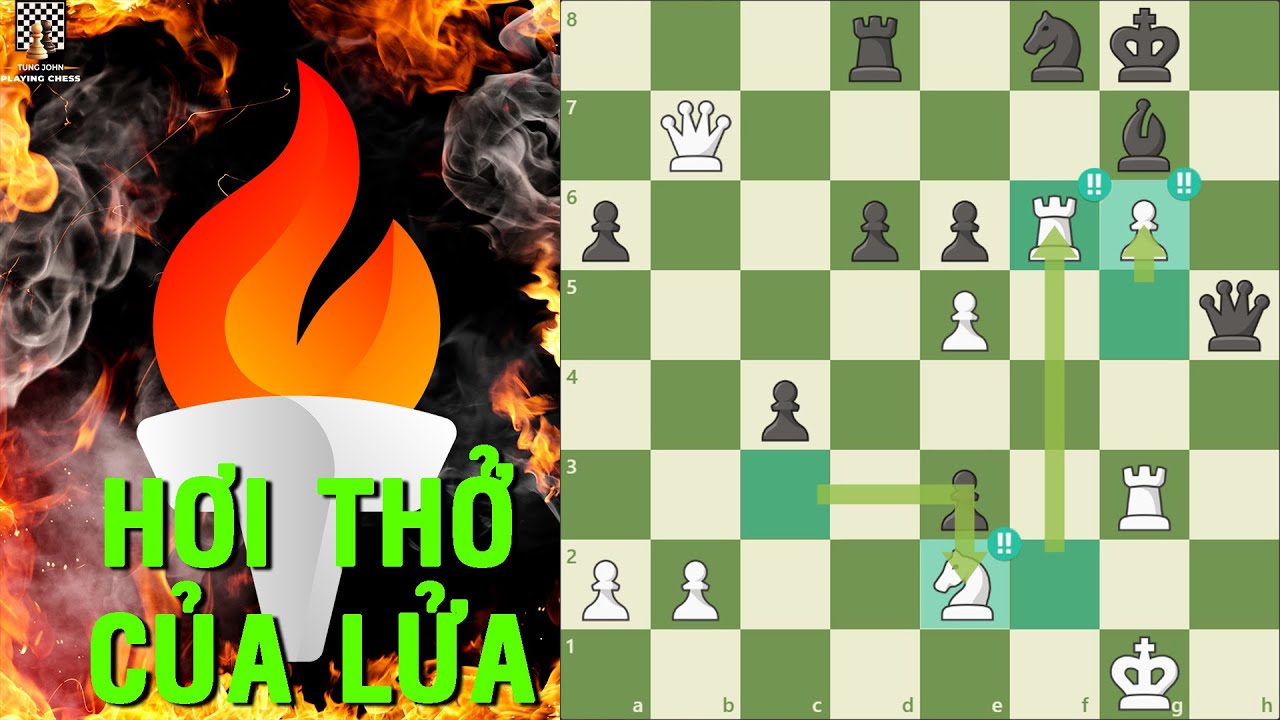 Torch Dùng Hơi Thở Của Lửa, 3 Lần Thí Mã Trước Stockfish Và Cái Kết - TungJohn Playing Chess
