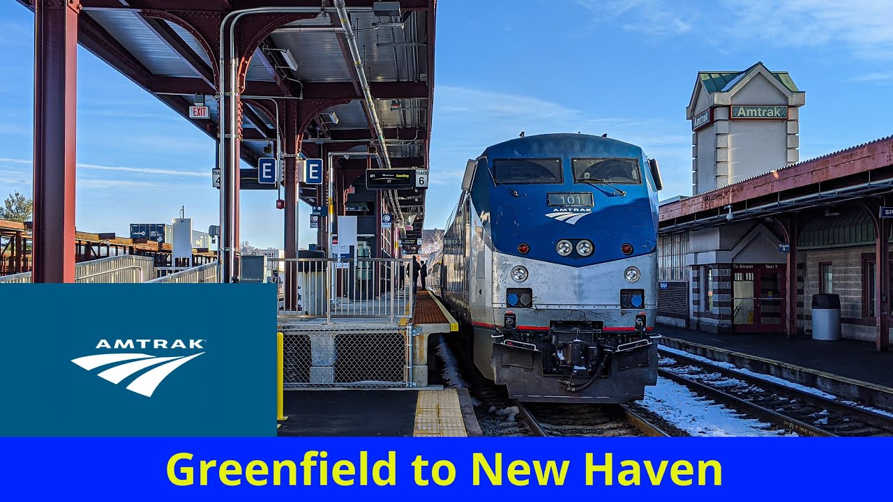Amtrak Valley Flyer #461 Full Ride from Greenfield, MA to New Haven, CT [7-18-20]