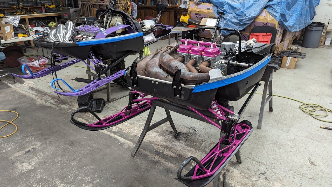 TRIPLE AAEN PIPED POLARIS MOD CUSTOM XLT
