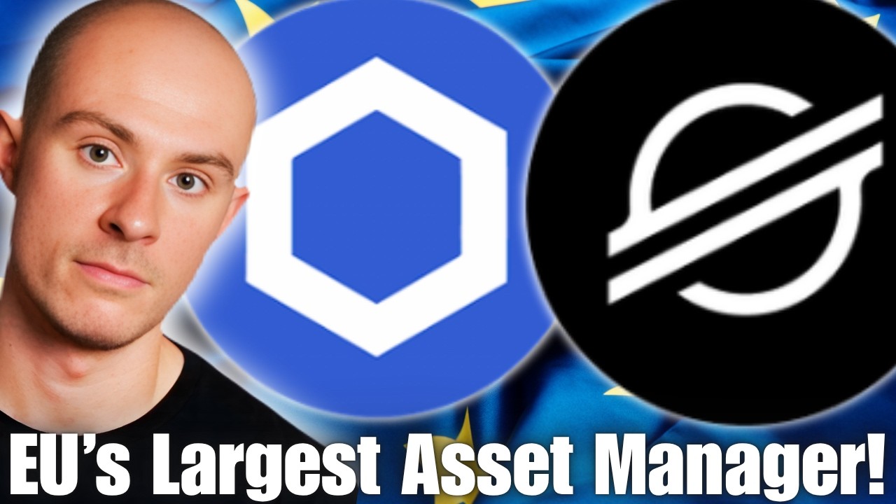 WOW Europes Largest Asset Manager Just Went Live On Stellar Lumens XLM Enabled Via Chainlink LINK!!!