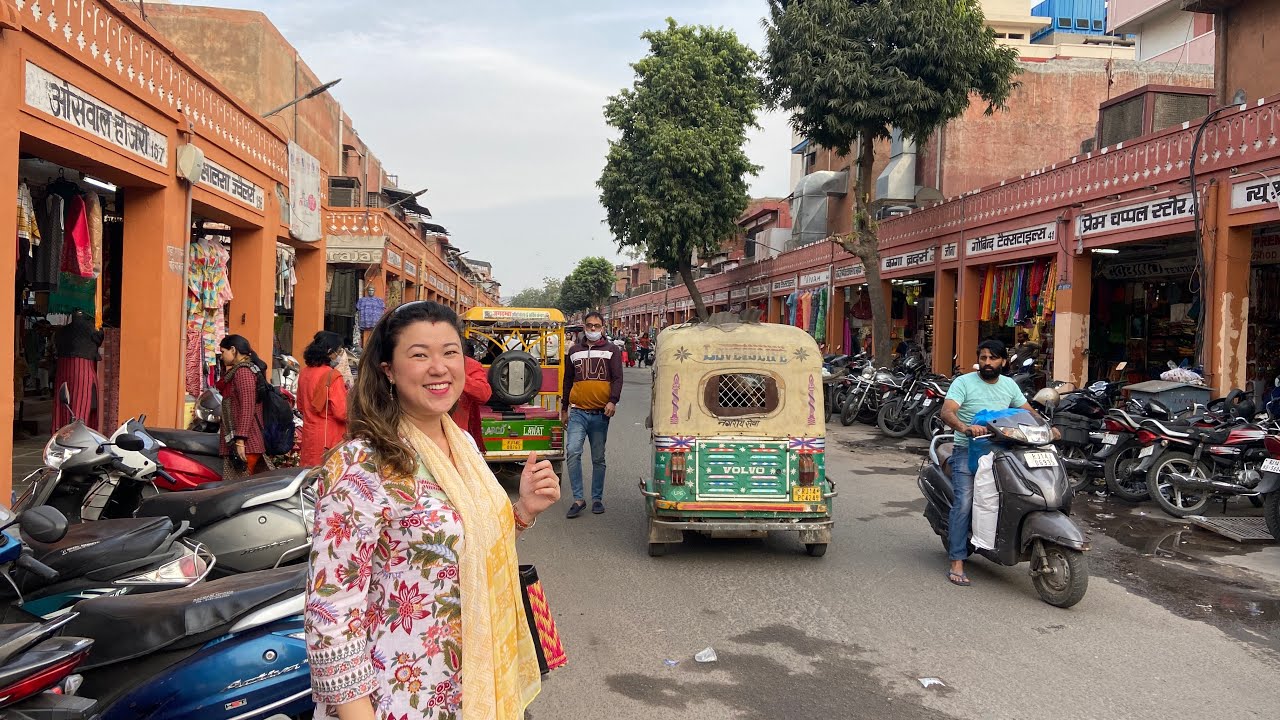 Local barato para fazer compras em Jaipur, Índia