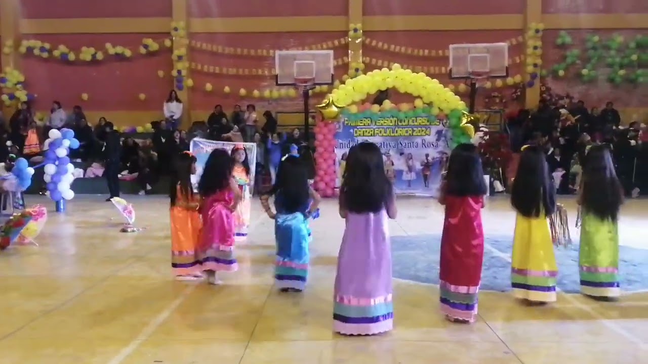 Santa Rosa Concurso de danzas 2024 primera categoría primeros : 1C Rosita POCHI DDRR.
