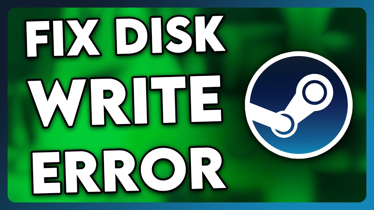 How to FIX Disk Write Error on Steam (2025)