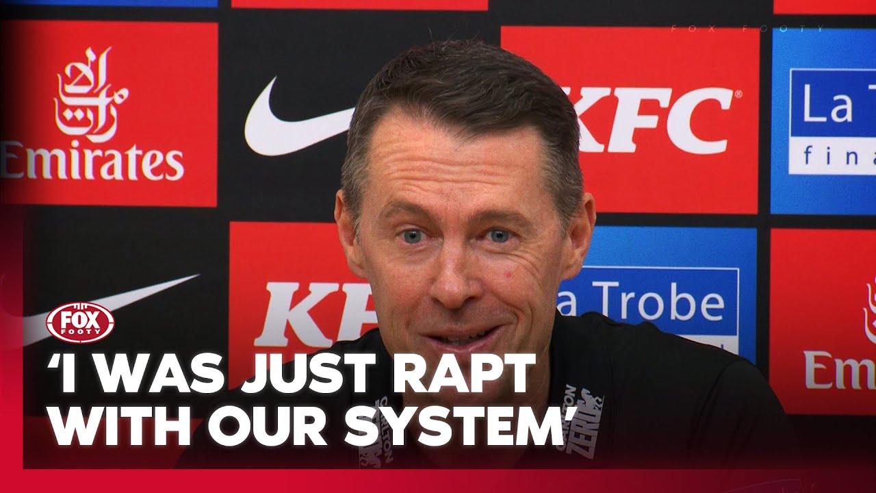 McRae lauds clinical Pies after big win over rivals I Collingwood Press Conference I Fox Footy