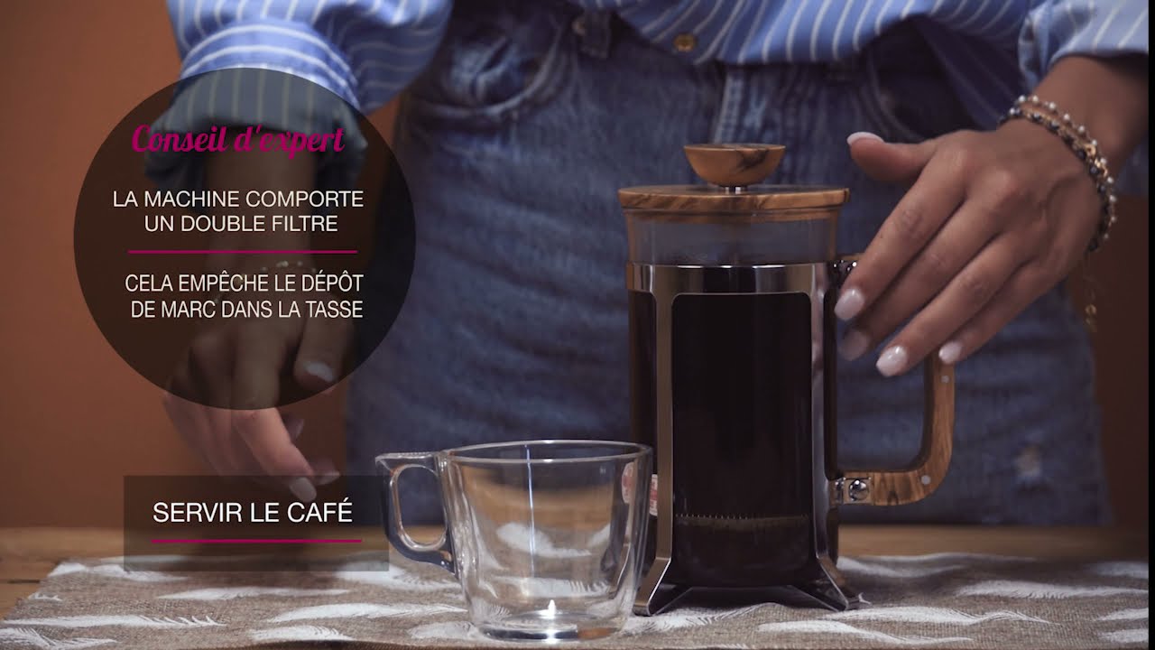 Cafeti&egrave;re &agrave; piston - guide d'utilisation